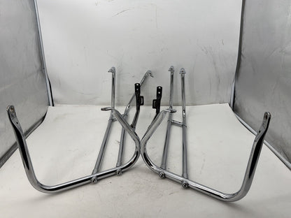 2007 Harley Touring FLHTP Electra Glide Police OEM Rear Left Right Saddlebag Guard Rails Bar