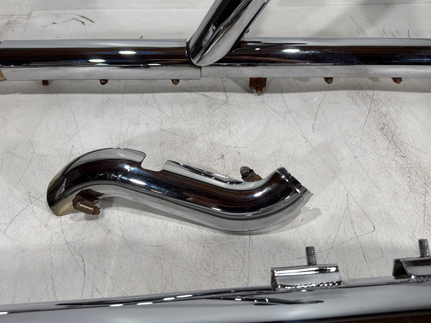 2007 Harley Electra Glide Touring Ultra FLHTCUI Exhaust Header Pipes Muffler
