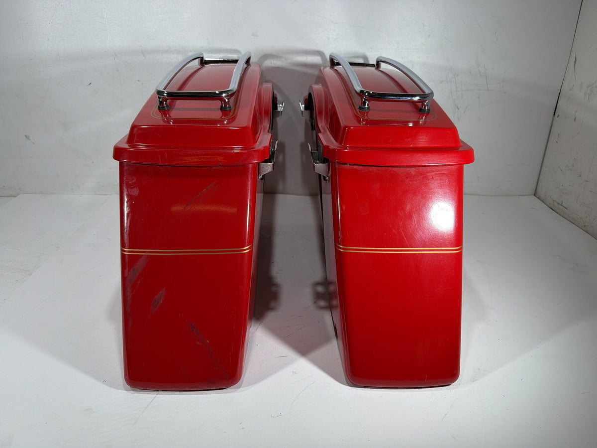 2004 Harley Electra Glide Touring Ultra OEM Left Right Saddlebags Luggage NOKey