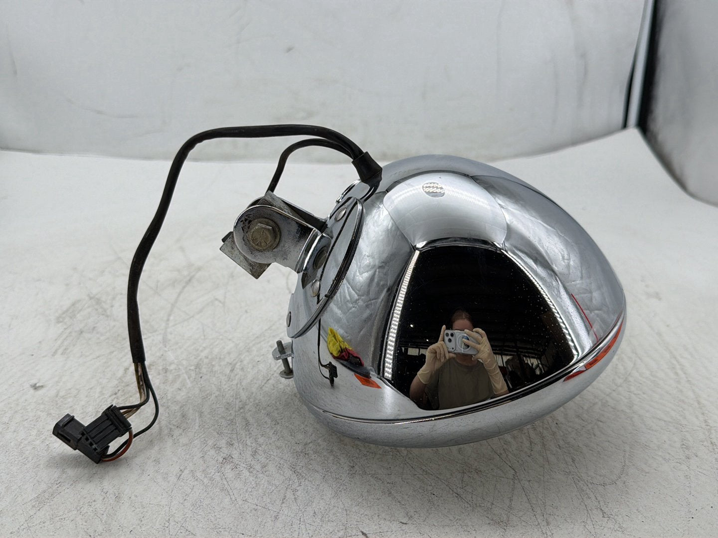 2011 Harley Heritage Softail Classic FLSTC OEM Headlight Headlamp Head Light Halogen