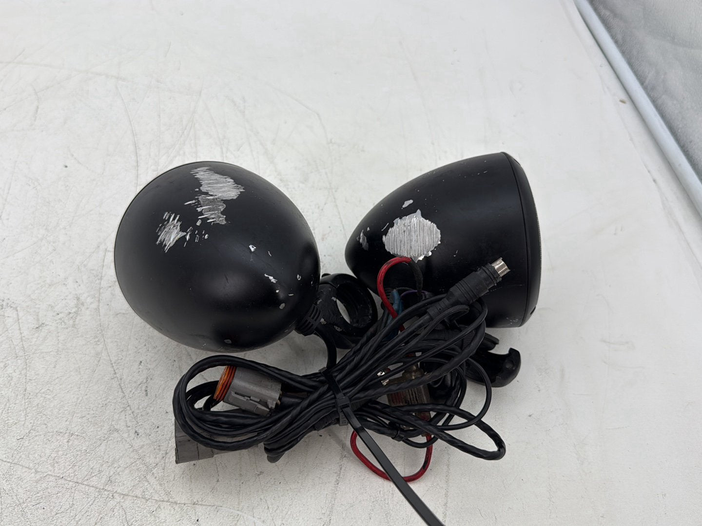 2011 Harley Softail FLSTFB Fat Boy OEM Left Right Sound Audio Speakers