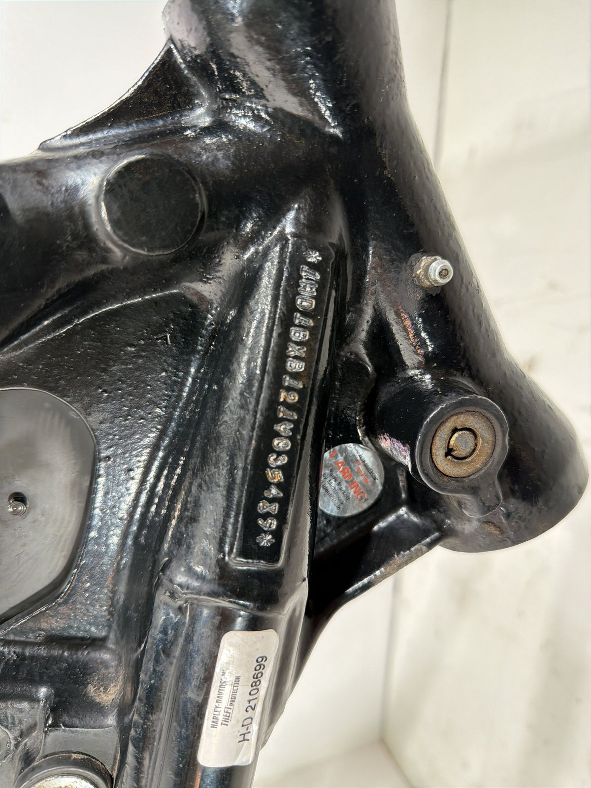 2001 Harley Fat Boy Softail FLSTFI OEM Body Main Frame Chassis SLVG