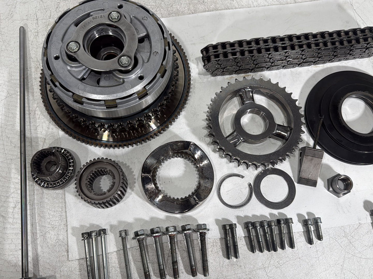 14 Harley Electra Glide Touring Ultra OEM Clutch Basket Chain Tensioner Kit 103