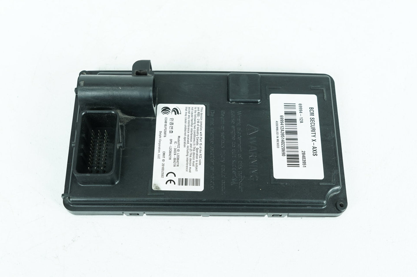 2008 - 2016 Harley-Davidson Touring Electra Glide Ultra Body Control Module BCU BCM 69994-12A