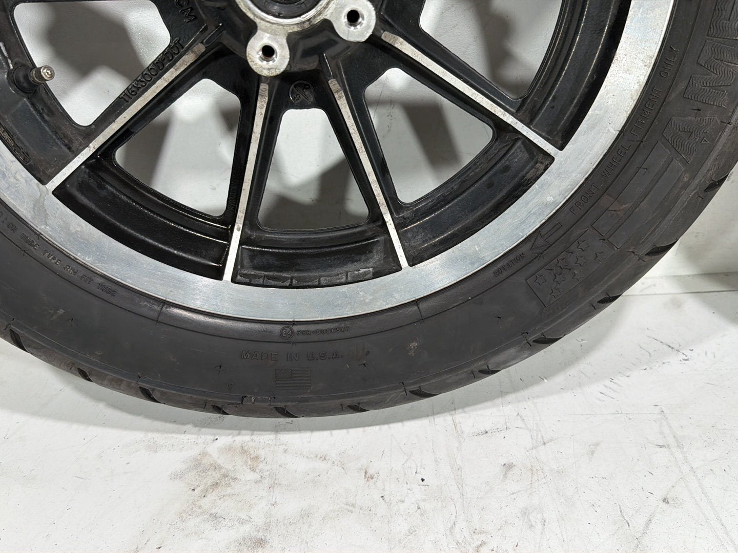 1994 Harley Electra Glide Touring Classic OEM Front & Rear Wheel Rim Tire 16"