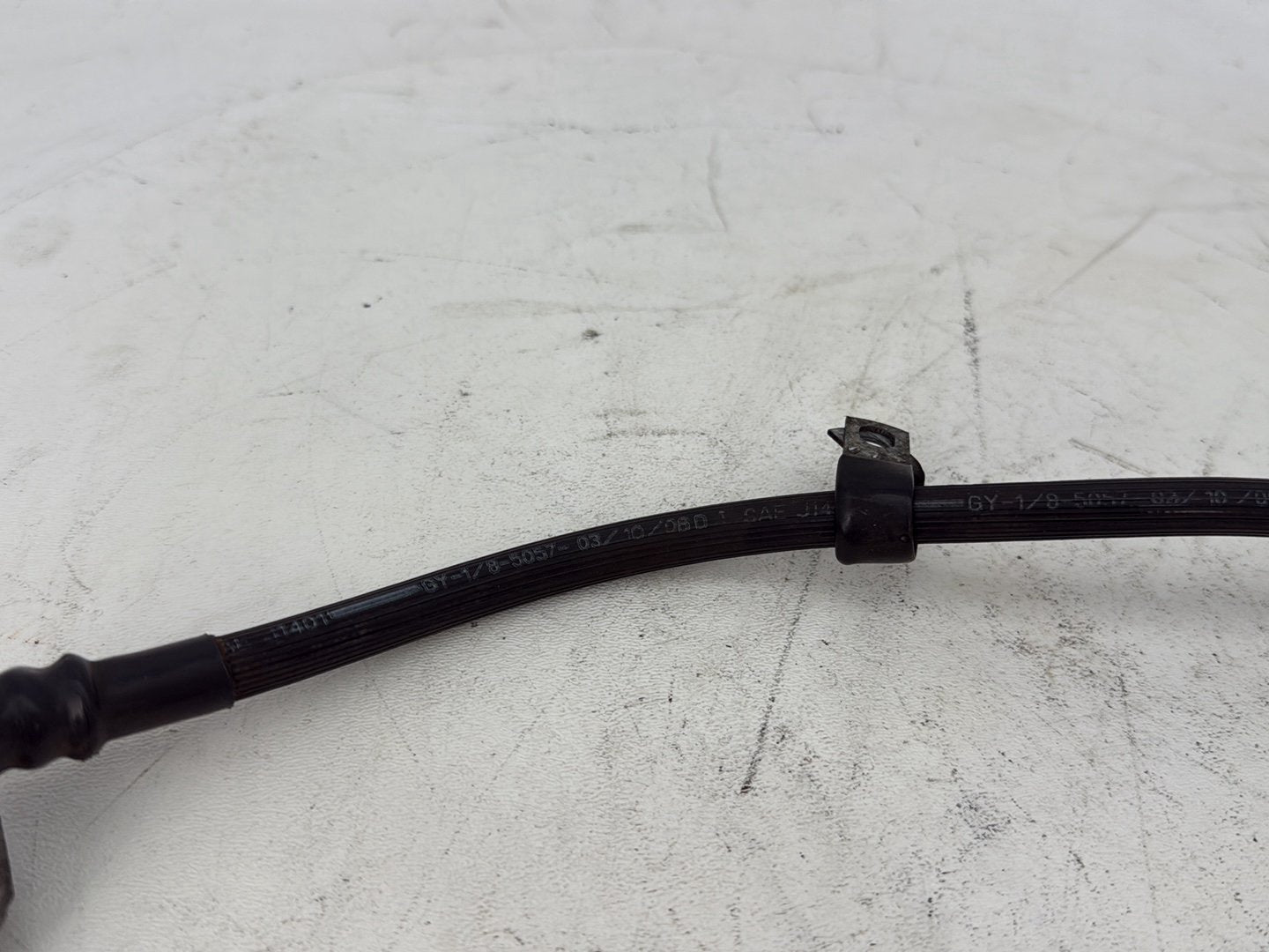 2006 Harley Dyna Super Glide Custom FXDCI OEM Rear Brake Hose Line Pipe