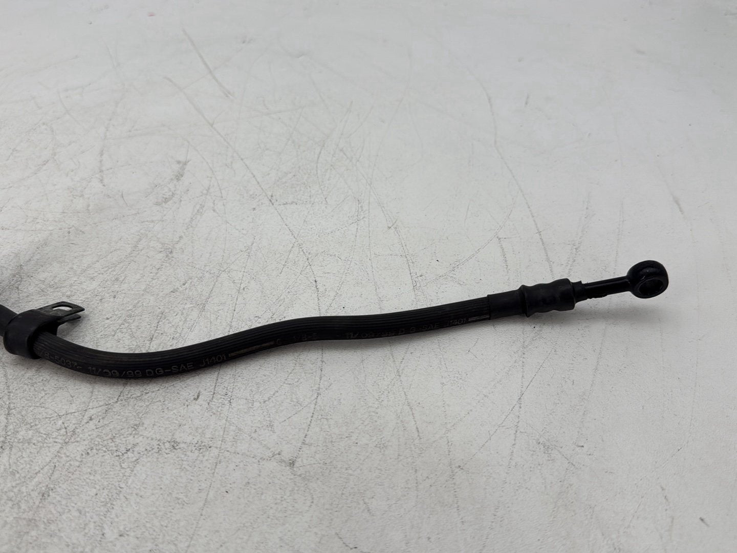 2000 Harley Dyna FXDWG Wide Glide OEM Rear Brake Hose Line Pipe