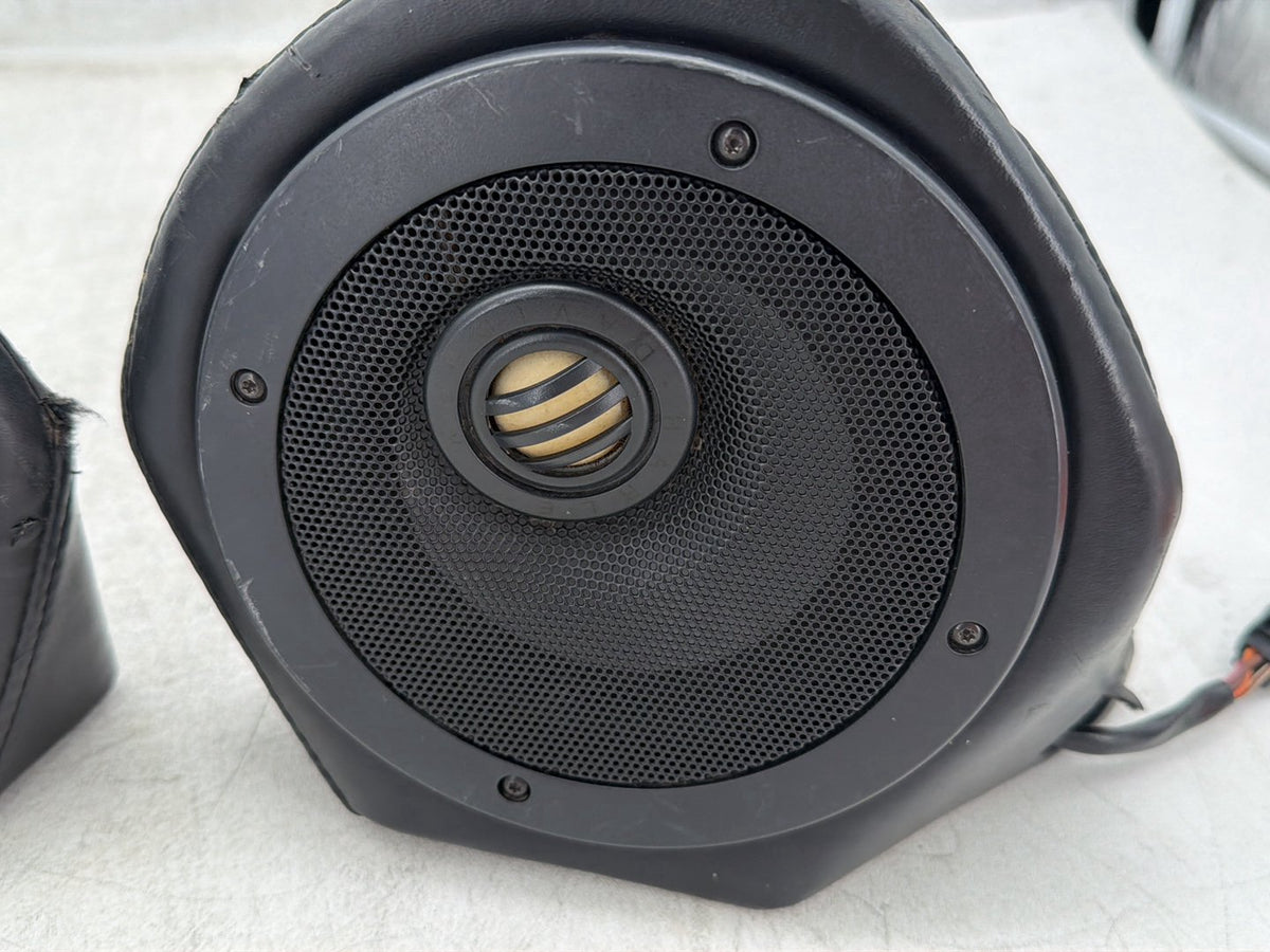 2013 Harley Electra Glide Touring CVO Eagle OEM Rear Left Right Audio Speakers