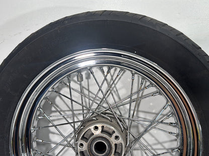2013 Harley Heritage Softail Classic FLSTC OEM Front Rear Wheel Rim Tire Spoked