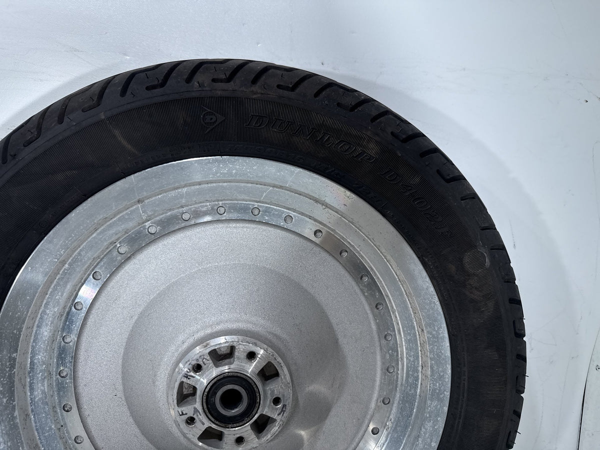 2002 Harley Heritage Softail Classic FLSTC OEM Front & Rear Wheel Rim Tire 16"