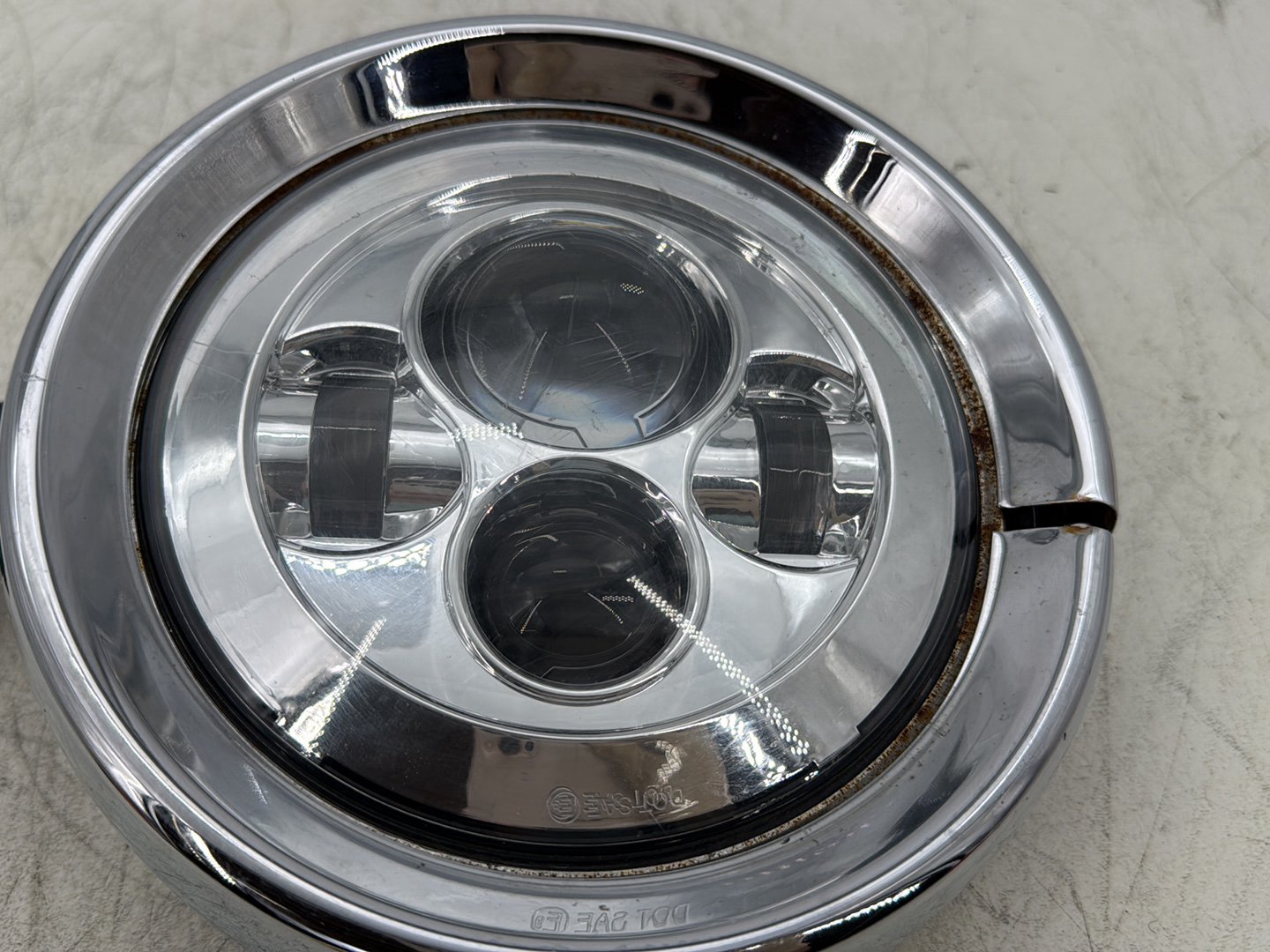2007 Harley Touring FLHTC Electra Glide Classic OEM Headlight Headlamp Head Lamp Light LED