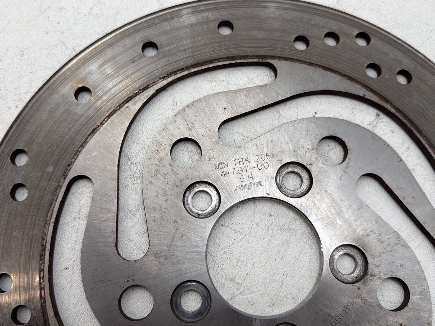 2006 Harley Touring FLHTCI Electra Glide Classic OEM Rear Brake 1 Rotor Disc