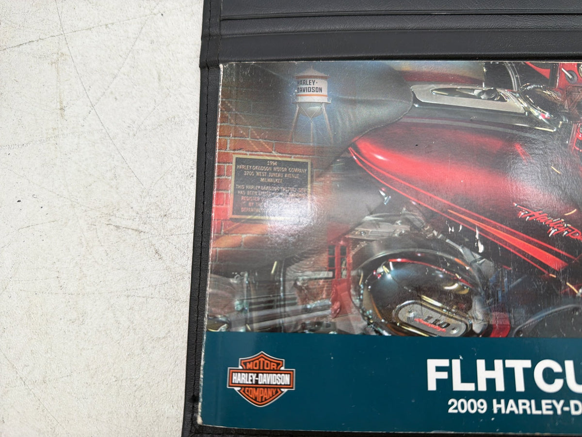 2009 Harley Electra Glide Touring CVO Eagle Owner Owners Manual Operators Book