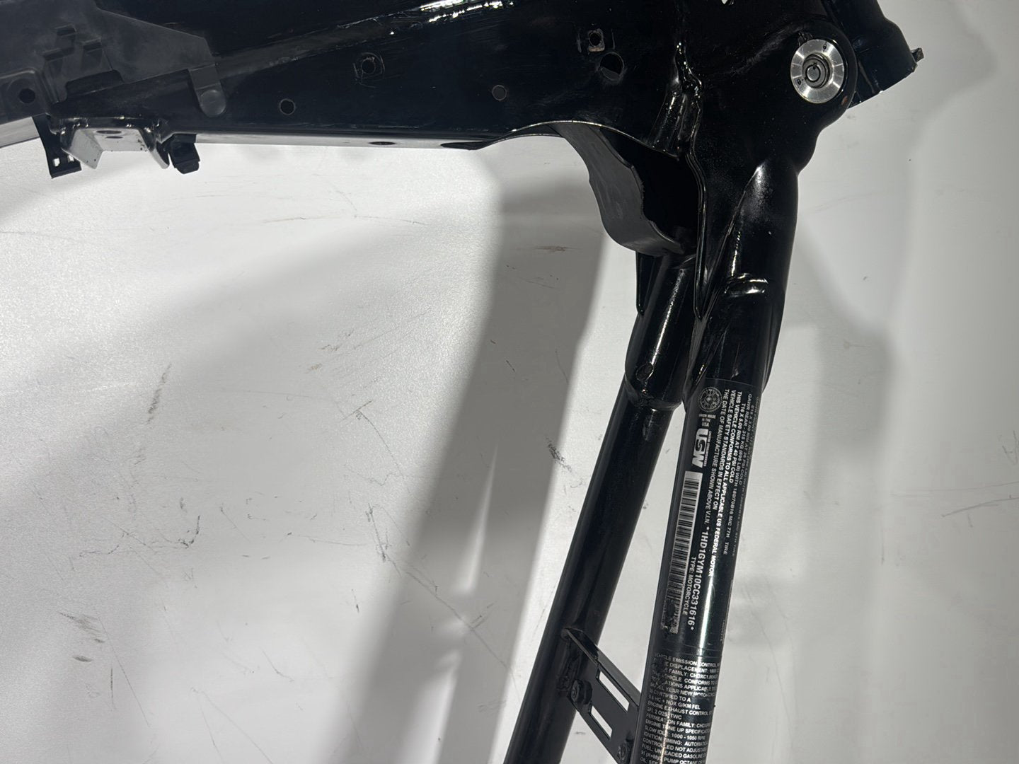 2012 Harley Dyna Fat Bob FXDF 103 OEM Body Main Frame Chassis SLVG