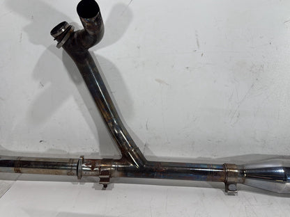 03 Harley Road King Touring FLHRCI Classic Exhaust Header Pipes Muffler RINEHART