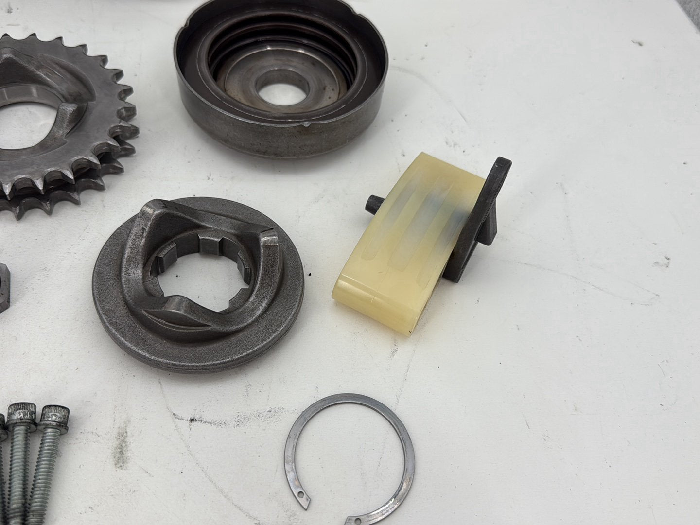 2006 Harley Road King Touring FLHRCI Classic OEM Clutch Basket Chain Tensioner Kit