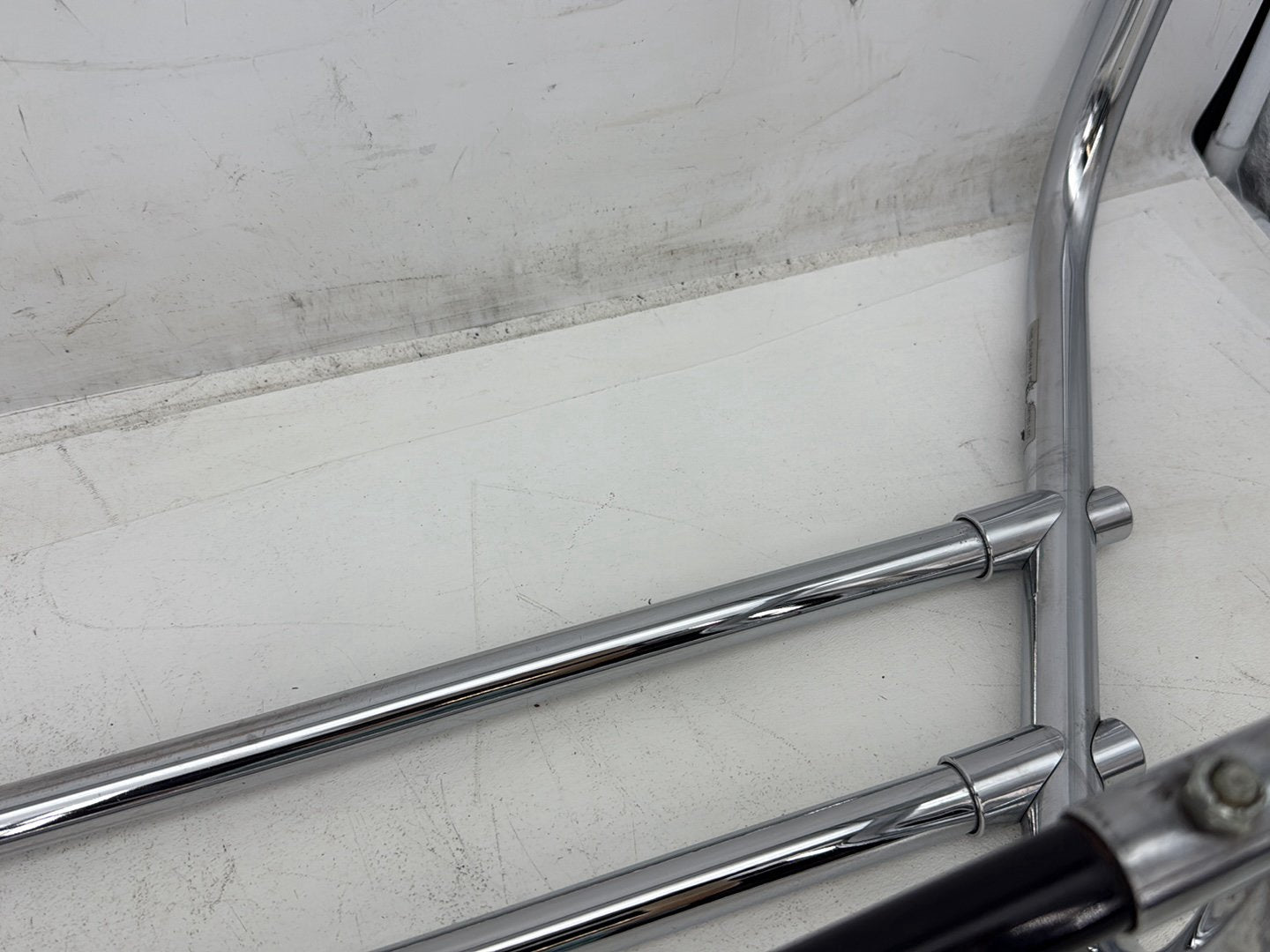 1998 Harley Touring FLHTCUI Electra Glide Ultra OEM Rear Left Right Saddlebag Guard Rails Bar