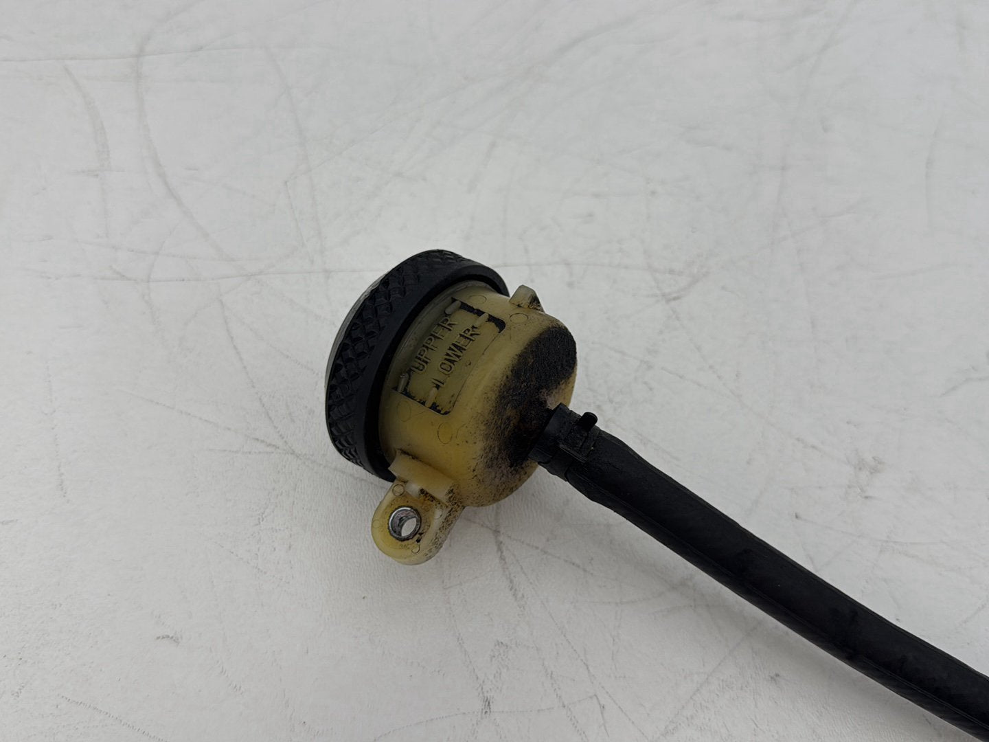 2009 Harley Sportster XL1200 Low Rear Brake Line Master Cylinder Reservoir Tank