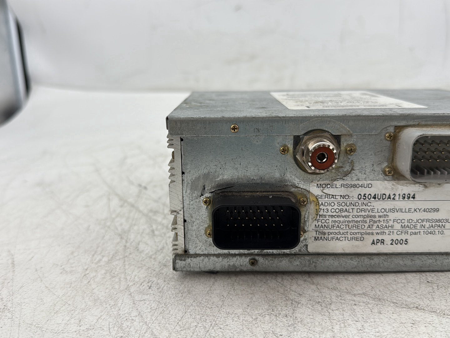 2005 Harley Electra Glide Touring Ultra FLHTCUI OEM Radio AM FM Cassette Player Audio 76164-98
