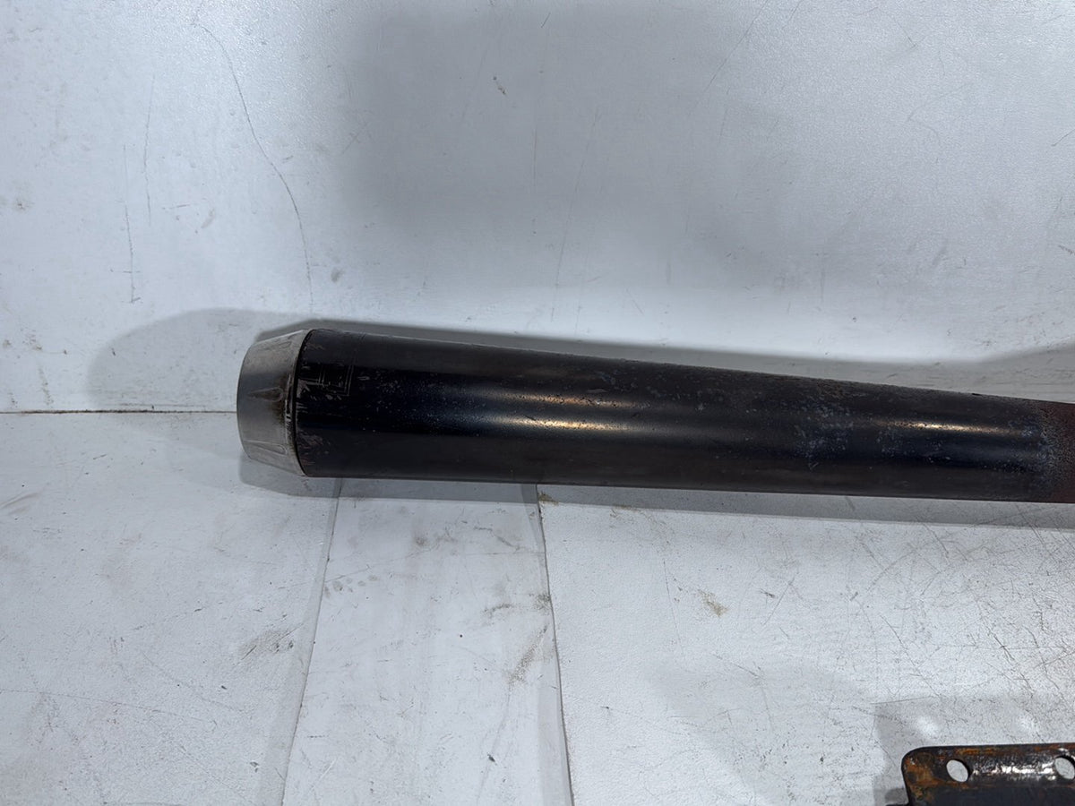 2007 Harley Dyna Street Bob FXDB Exhaust Header Pipe Muffler 2 into 1 BASSANI