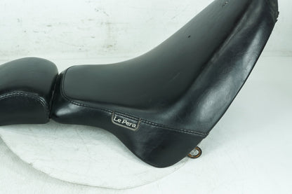 1999 - 2006 Harley-Davidson Softail Fat Boy Passenger Driver Seat Saddle Le Pera P293908