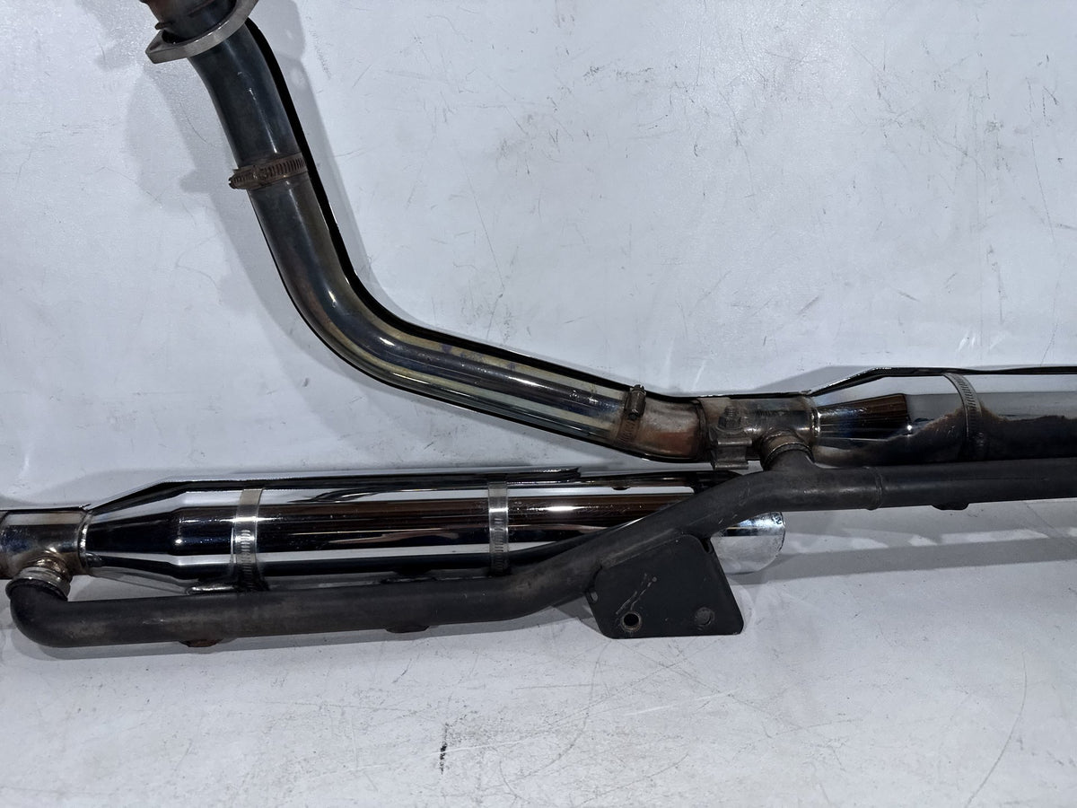 2001 Harley Heritage Softail Classic FLSTC OEM Exhaust Header Pipes Muffler