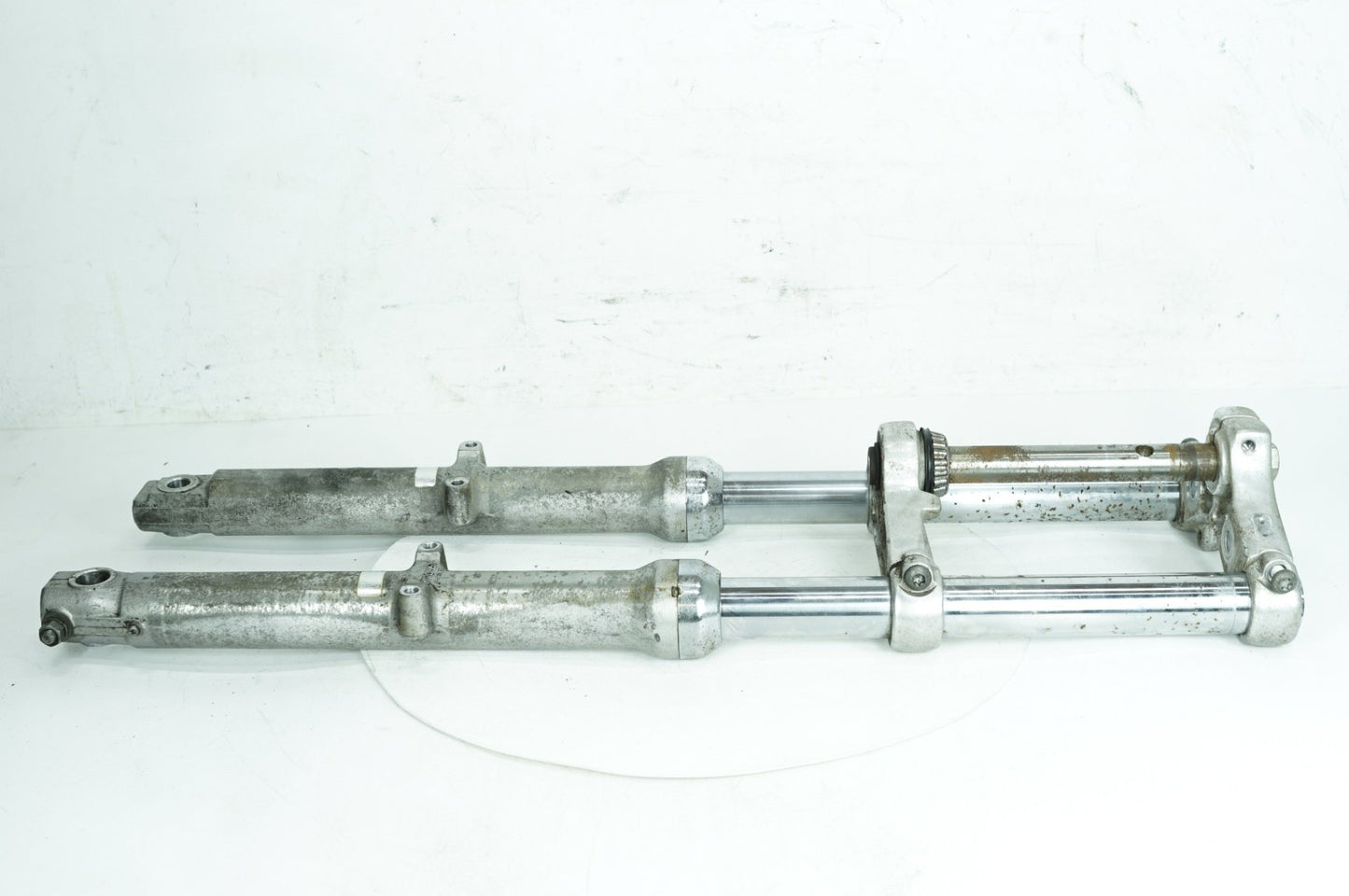 2004 - 2013 Harley-Davidson Sportster Low Front Triple Tree Set & LH RH Fork Legs Sliders 45966-04