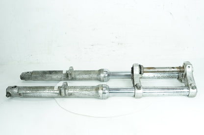 2004 - 2013 Harley-Davidson Sportster Low Front Triple Tree Set & LH RH Fork Legs Sliders 45966-04