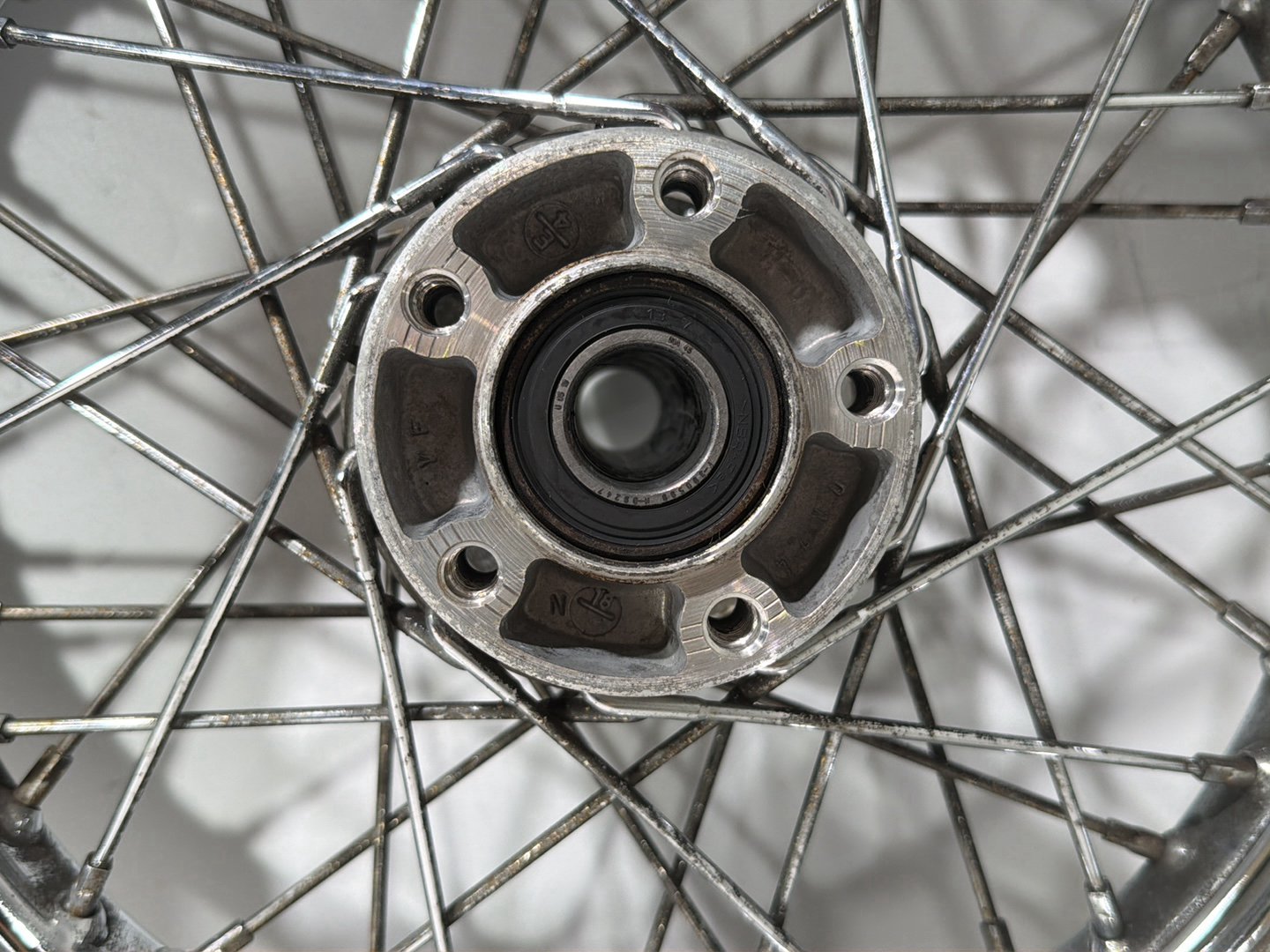 2005 Harley Sportster 1200 Roadster XL1200R OEM Front Rear Wheel Rim Tire Spoked