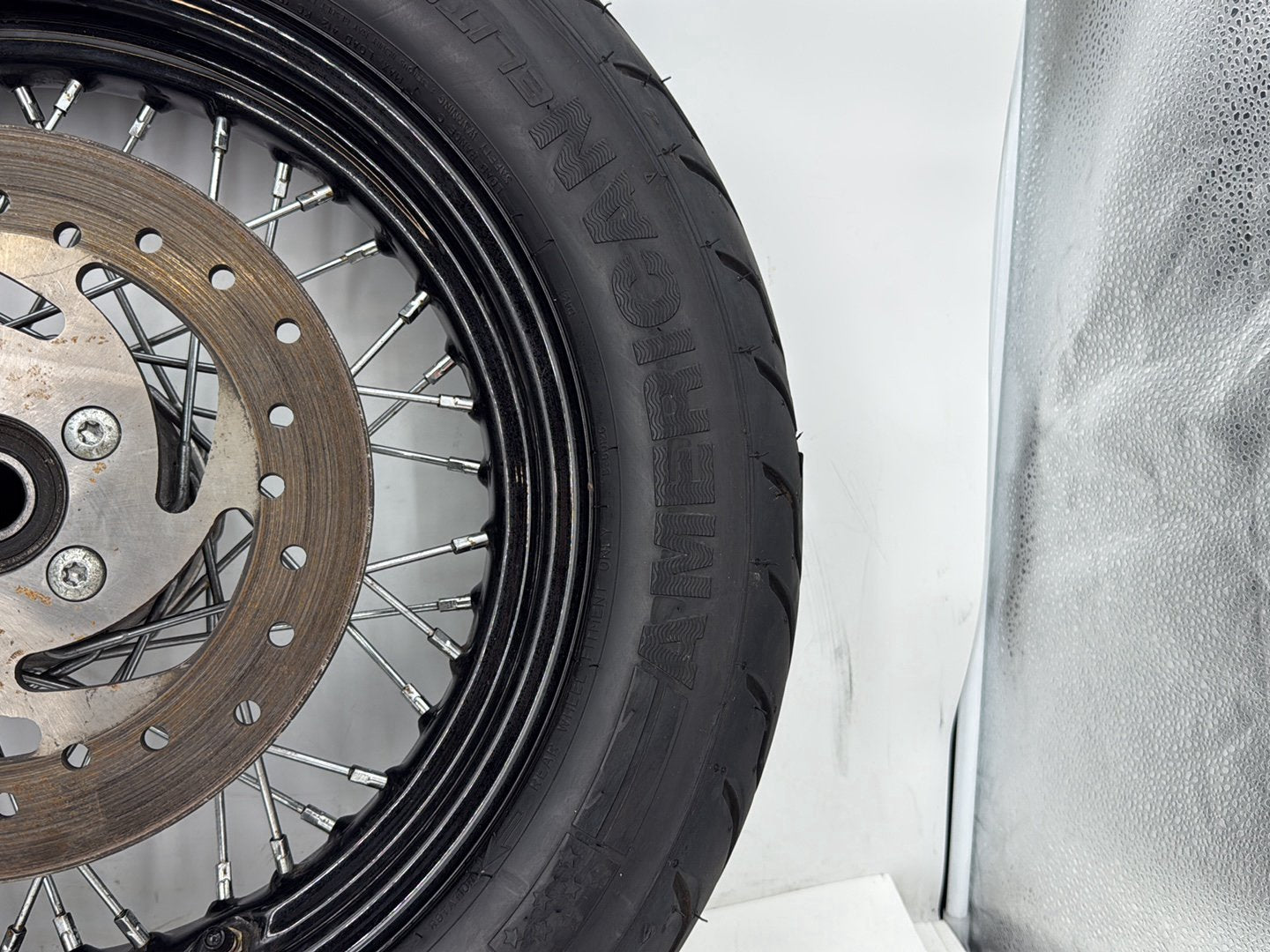 2013 Harley Forty-Eight Sportster 1200X OEM Rear Wheel Rim Tire Spoked