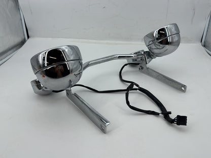 2007 Harley Softail Heritage Classic FLSTC OEM Front Turn Signal Indicators Aux Light Bar