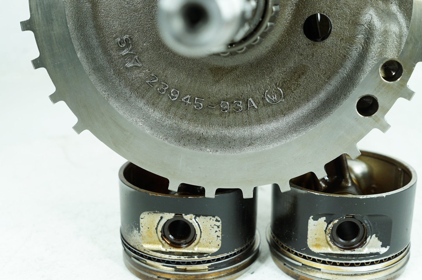 1984 - 1998 Harley-Davidson Touring Electra Glide Ultra Twin Cam Engine Crank Shaft Flywheel Pistons 23945-93A