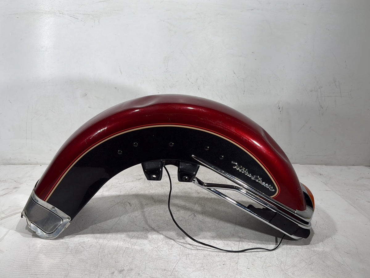 2007 Harley Electra Glide Touring Ultra OEM Front Wheel Fender Shell Panel Dent!