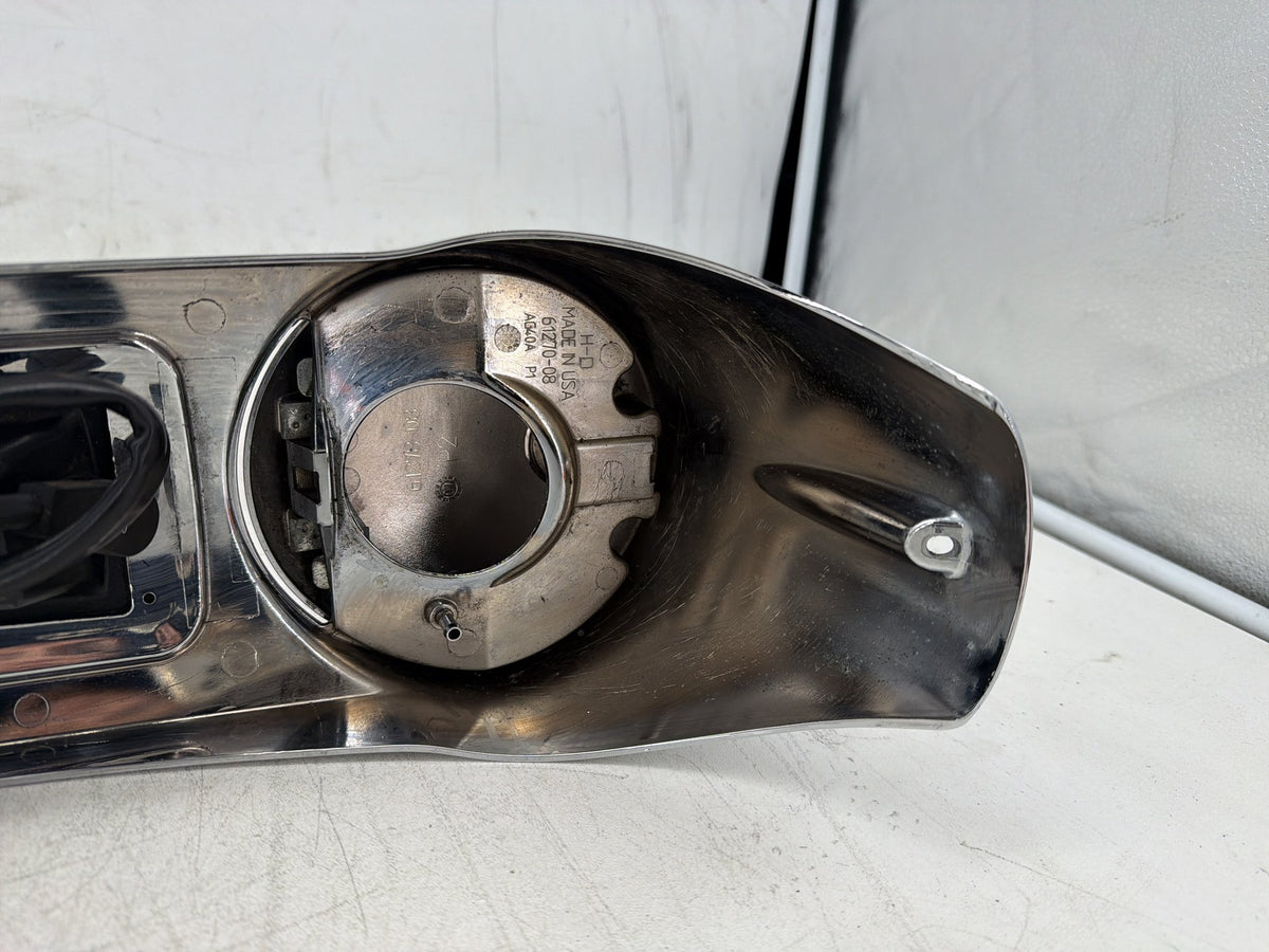 2008 Harley Electra Glide Touring Ultra OEM Fuel Gas Tank Dash Console NOKey