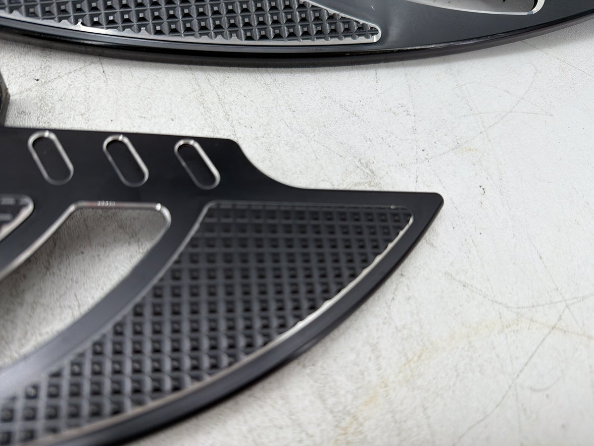 10 Harley Road King Touring Police Left Right Driver & Pass Floorboard Foot Rest