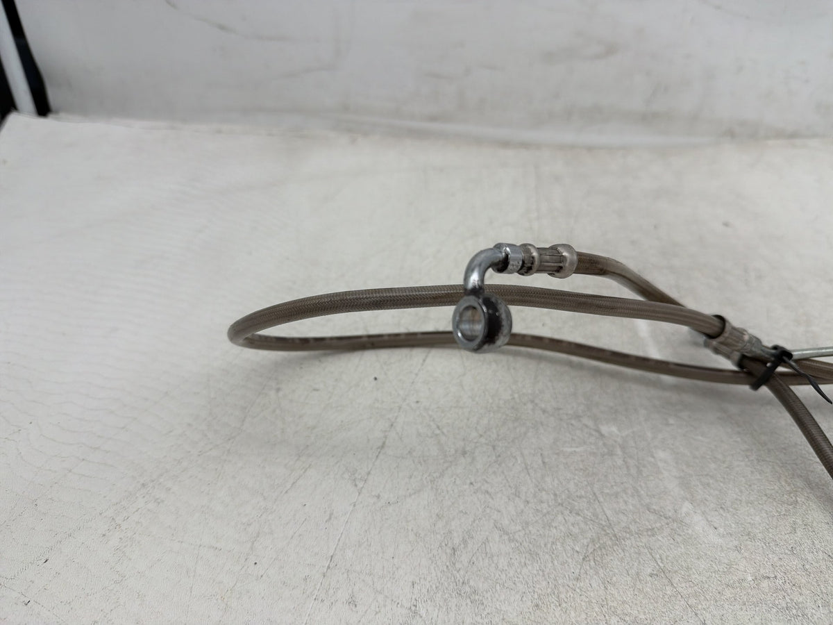 2009 Harley Electra Touring CVO Screamin Eagle OEM Front Brake Hose Line Pipe