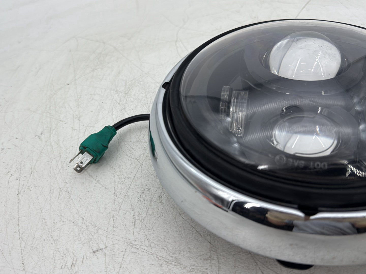 2006 Harley Electra Glide Touring Classic FLHTCI OEM Headlight Headlamp Head Lamp Light LED