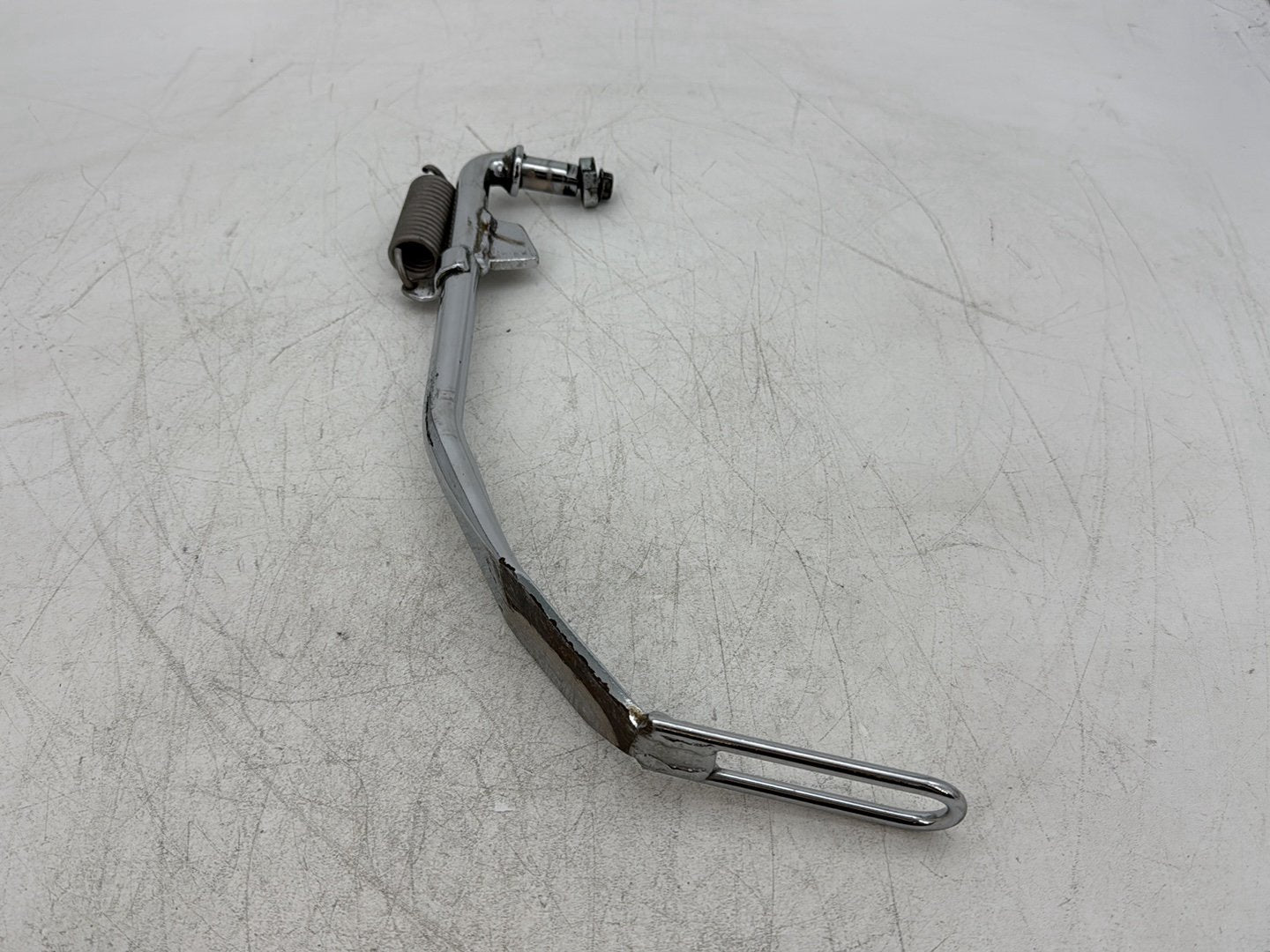 2010 Harley Dyna Fat Bob FXDF OEM Left Side Jiffy Kick Stand & Spring