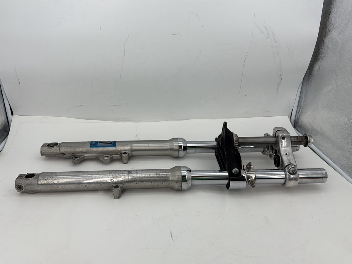 1993 Harley Sportster XLH883H 883 Front Triple Tree Set LH RH Fork Legs Sliders