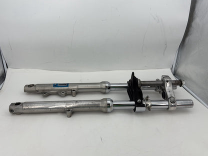 1993 Harley Sportster XLH883H Hugger 883 OEM Front Triple Tree Set & LH RH Fork Legs Sliders