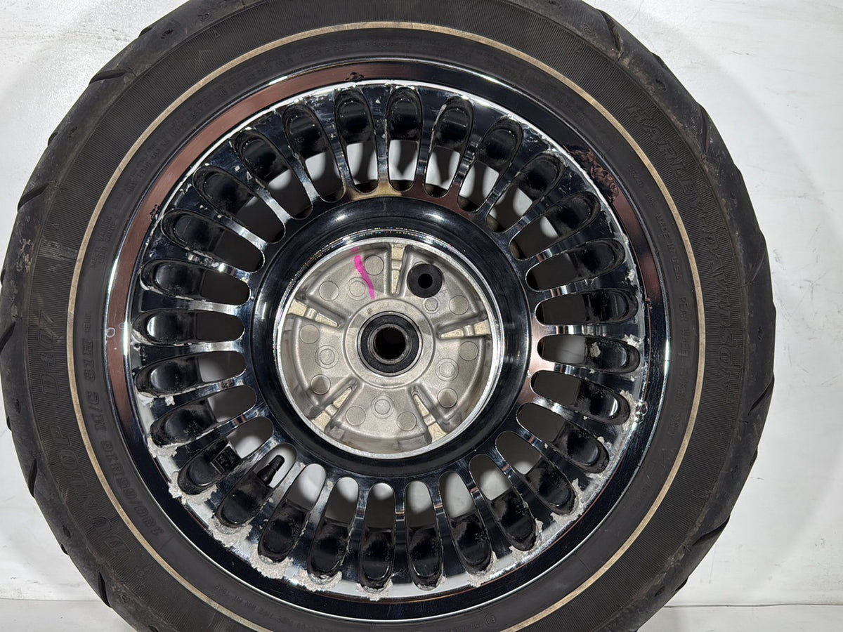 2011 Harley Electra Glide Touring Ultra Rear Wheel Rim Tire 180/65B16 16"