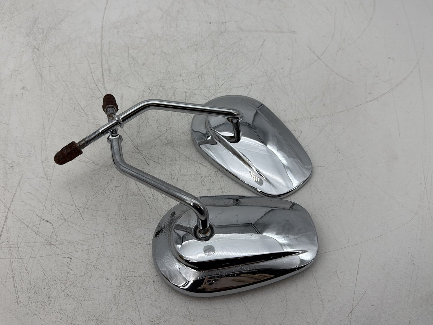 2005 Harley Dyna FXDWG Wide Glide OEM Left Right Rear View Mirror