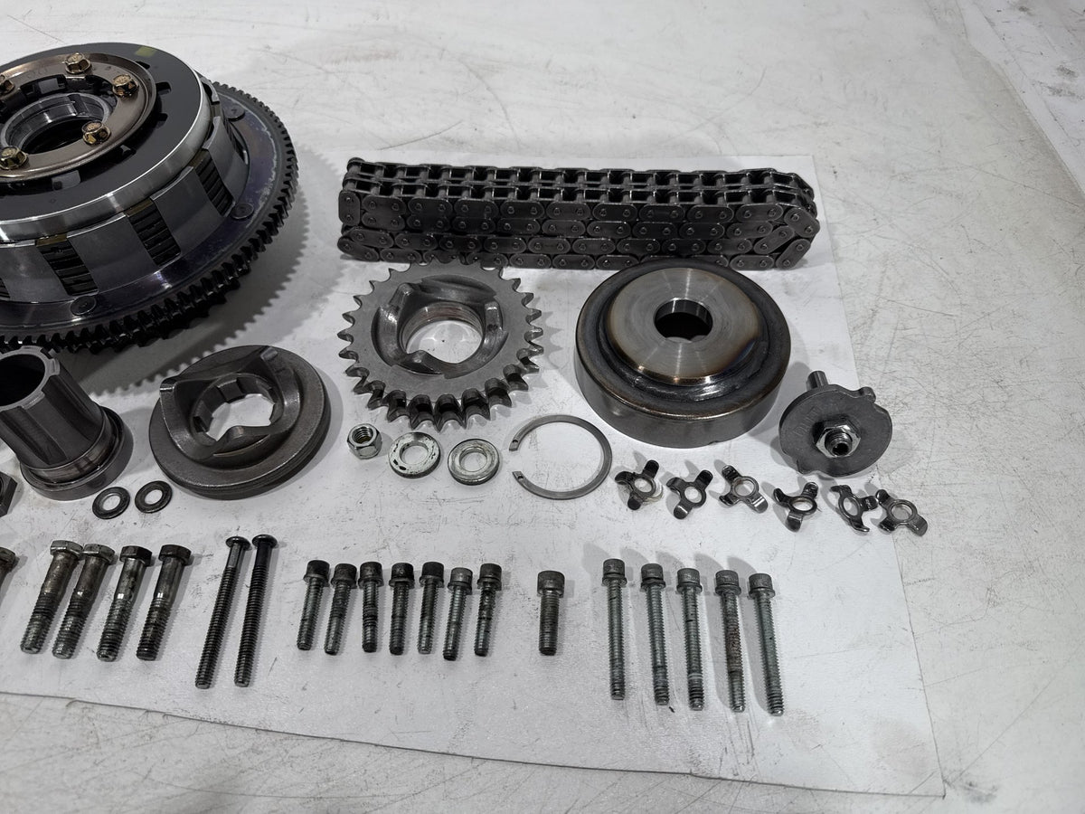 04 Harley Heritage Softail Classic FLSTCI OEM Clutch Basket Chain Tensioner Kit