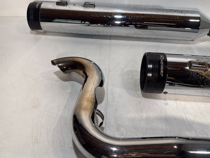 2007 - 2012 Harley-Davidson Touring Street Glide Exhaust Header Pipes Muffler Rinehart