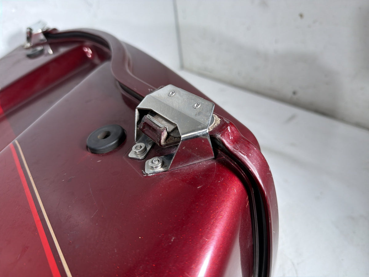 2008 Harley Electra Glide Touring Ultra OEM Left Right Saddlebags Luggage NOKey