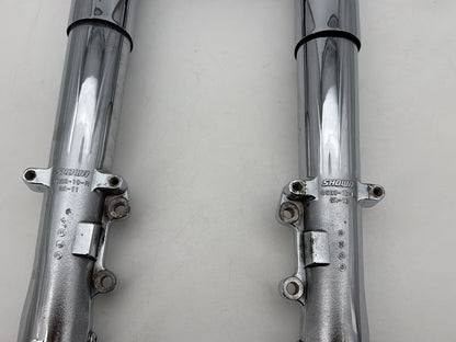 2013 Harley Street Glide Touring FLHX OEM Front Triple Tree Set & LH RH Fork Legs Sliders