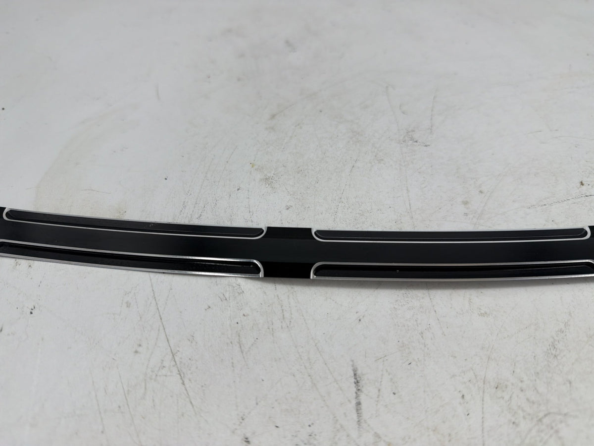 2010 Harley Street Glide Touring FLHX OEM Front Windshield Mount Trim Strip
