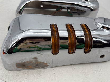 95 Harley Electra Touring Classic Front Left Right Fork Tube Slider Guard Covers