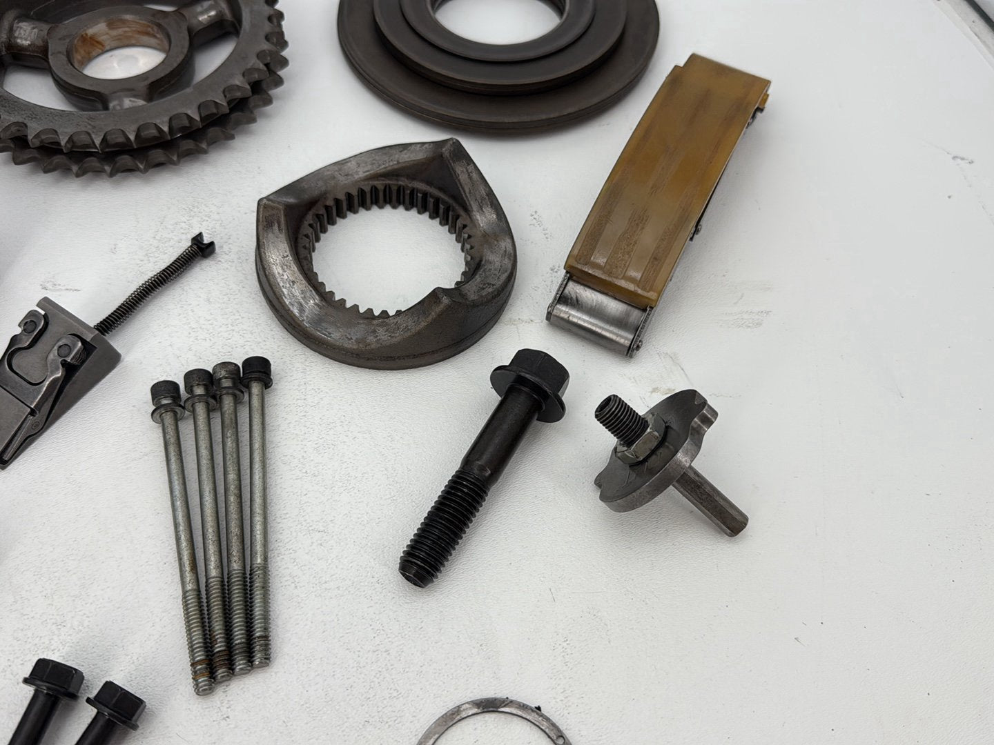 2012 Harley Dyna Fat Bob FXDF 103 OEM Clutch Basket Chain Tensioner Kit
