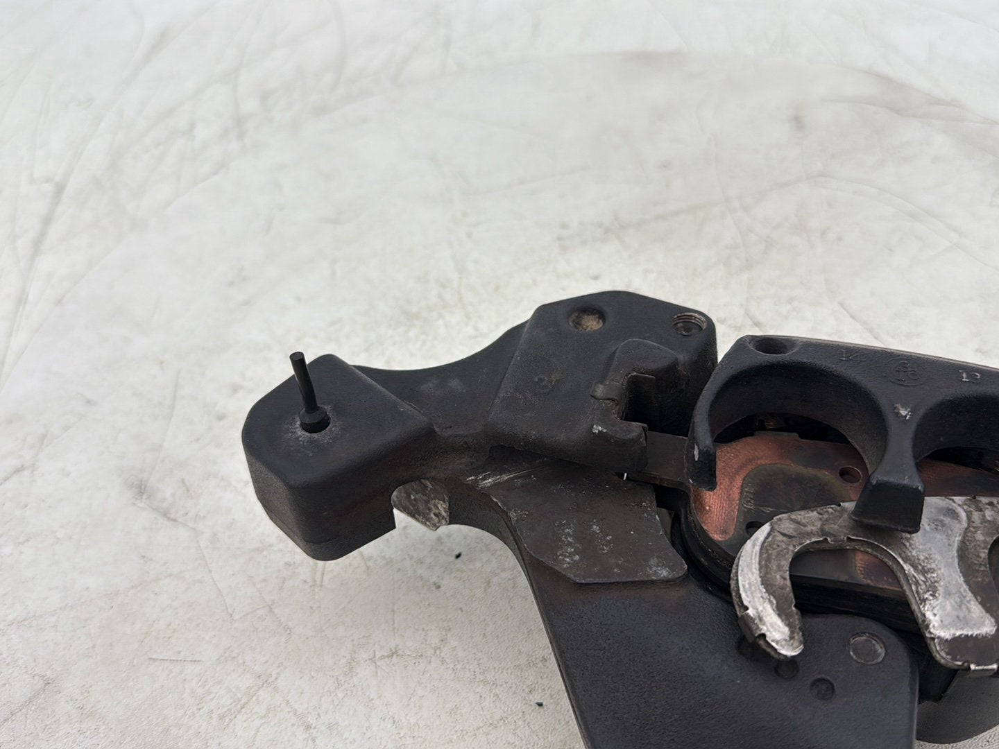 2015 Harley Dyna Low Rider FXDL OEM Rear Back Brake Caliper w/ Bracket